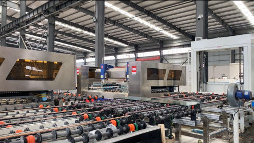 SWAN GLASS CO.,LTD üreticinin üretim hattı